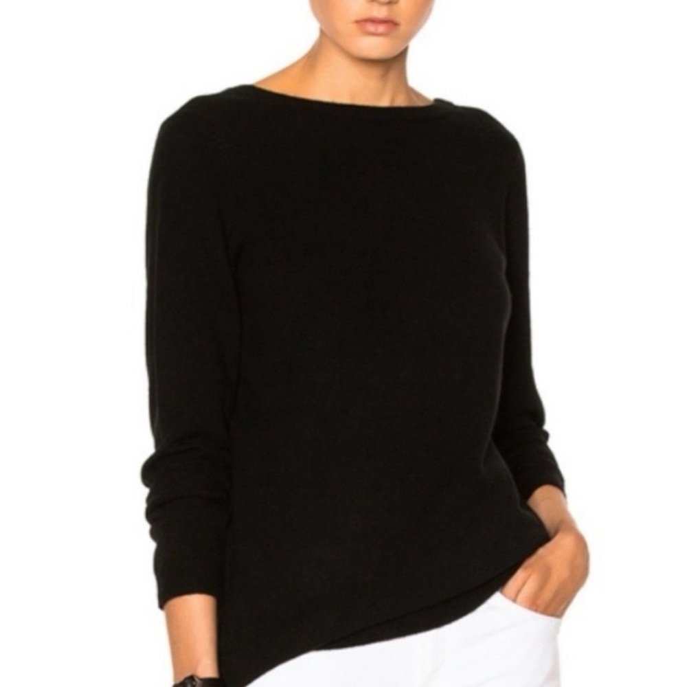 Equipment Femme Plungeback Cashmere Knit Tunic Sweater Size Large